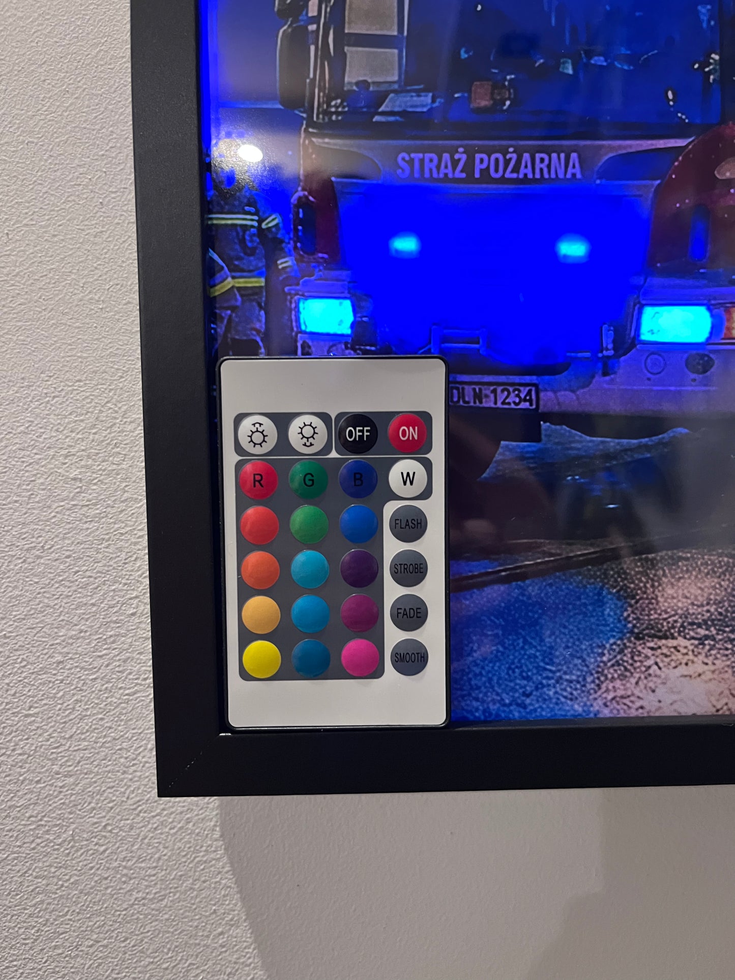 Ramka LED / Straż Pożarna