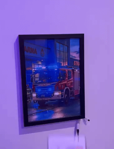 Ramka LED / Straż Pożarna