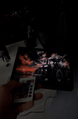 LED Frame / Farm Tractor